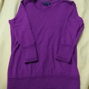 Banana Republic Purple Sweater Small
